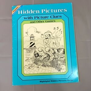 Highlights Hidden Pictures 1980s Issue Magazine Halloween Image + Games 80s toys